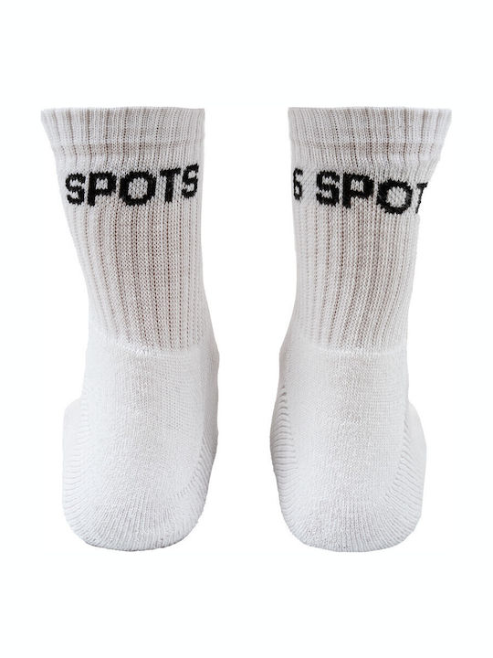 6 Spots Sportsocken Weiß 1 Paar