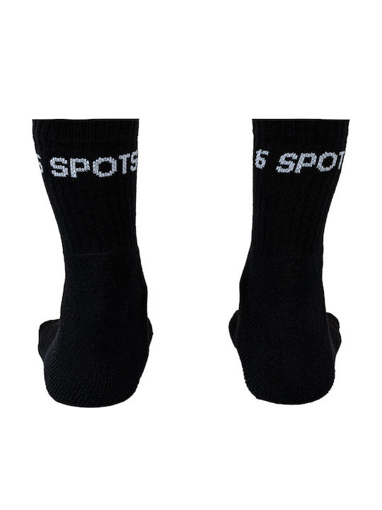 6 Spots Șosete sportive Negre 6 Spots Șosete sportive Negre