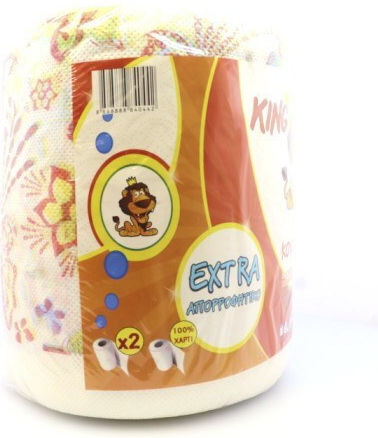 King Küchenpapier Rolle 2 Blätter (320gr/Rolle)