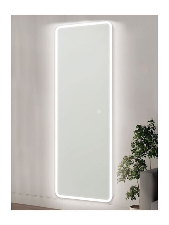 Kolossos Rechteckiger Badezimmerspiegel LED 50x150cm
