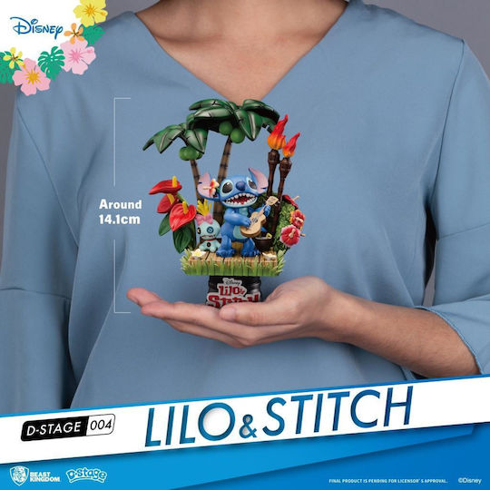 Beast Kingdom Disney: Stitch D-stage Stitch Φιγούρα 14εκ.