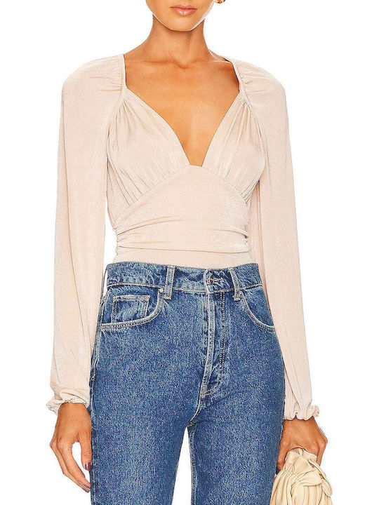 Free People In Your Arms Bodysuit Ob1557012-candy Combo Women's Bodysuit