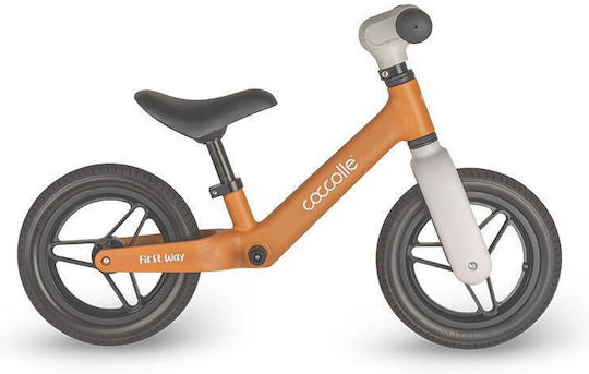 Coccolle Bicicletă de Echilibru pentru Copii Bej