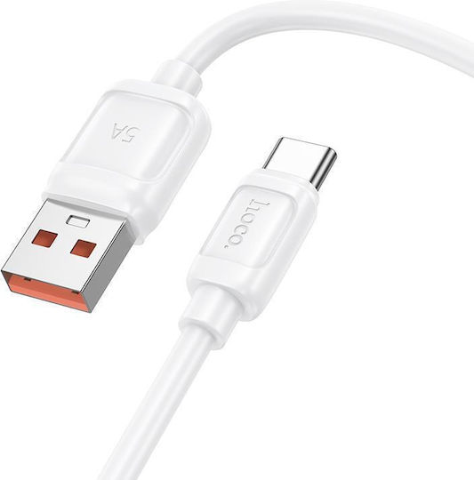 Hoco X115 Surpass USB 3.2 Cable USB-C Male - USB-A 100W White 1m GER-HC-X115TC-WH