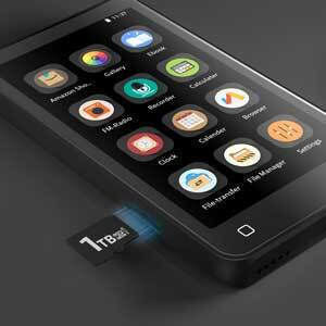 Innioasis ‎g1 Mp3/mp4 MP3 Player (80GB) με LCD Οθόνη Αφής 4" Μαύρο