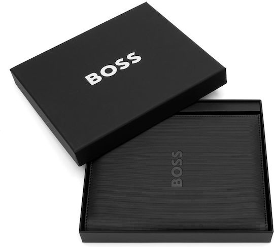 Hugo Boss Ντοσιε Συνeδριων A5 Rive Folder Μαυρo