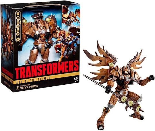Hasbro Transformers: Transformers Age Of The Primes: Voyager Class - The Thirteen: Onyx Prime Φιγούρα Δράσης 19εκ.