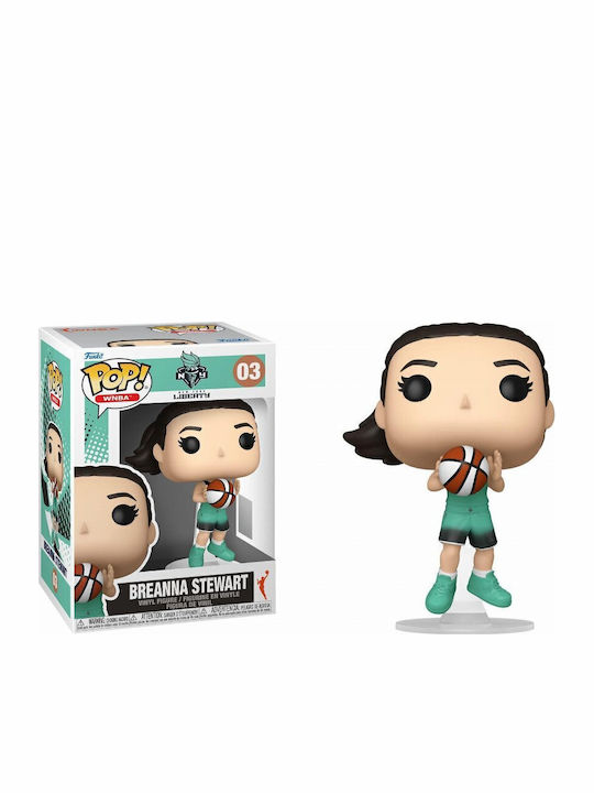 Wnba Pop Vinyl Figure New York Liberty Breanna Stewart 9 Cm
