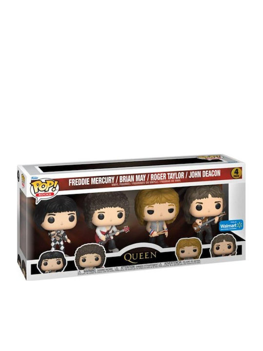 Funko Pop! Felsen: Königin - Freddie Mercury / Brian May / Roger Taylor / John Deacon 4er-Pack Sonderausgabe 4Stück