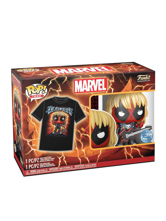 Funko Pop! Tees Marvel: Marvel - Deadpool Special Edition