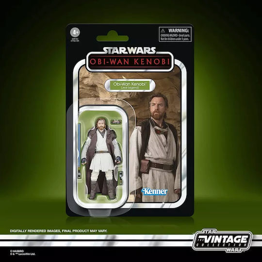 Hasbro Star Wars Obi-wan Jedi Legend Action Figure Vintage Collection Height 10cm Scale 1:11