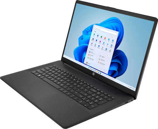 HP 17t-cn300 17.3" (i5-1334U/8GB/256GB SSD/W11 Home) Jet Black (US Keyboard)