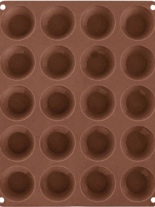 Orion Non-stick Silicone Cupcakes & Muffins Baking Pan 5x23.5x2cm 20pcs