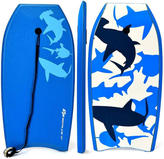 Costway Schwimmbrett 104x54x6cm Blau