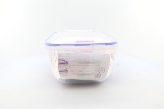 Dunya Cutie pentru Mâncare Plastic Transparent 2300ml 1buc