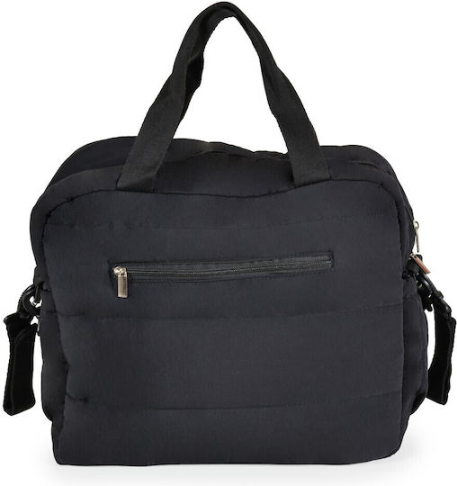 Cangaroo Shoulder/Hand Diaper Bag Black 45x17x35cm.
