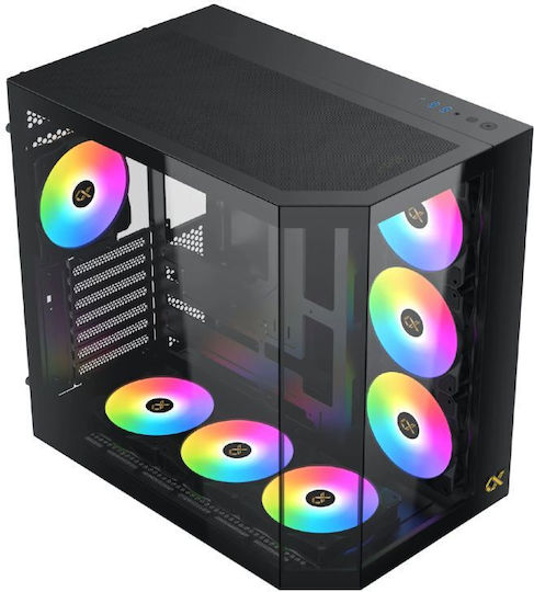 Vengeance Cube-V8 Gaming Desktop PC (Ryzen 7-8700F/32GB DDR5/1TB SSD/Radeon RX 9060 XT/No OS)