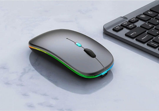 Ασύρματο RGB Gaming Ποντίκι Γκρι