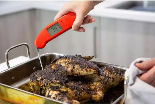 Eti SuperFast Thermapen One Electronical Cooking Thermometer with Probe -49.9°C / +299.9°C Red