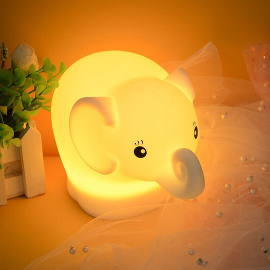 Nursery Night Light LED Nitelite Power Grey Warm