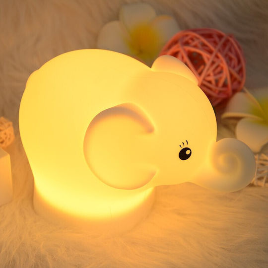 Nursery Night Light LED Nitelite Power Grey Warm