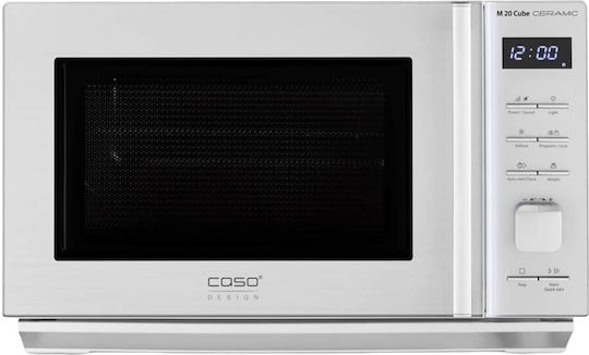 Caso M20 Cube Ceramic Microwave Oven 20lt Gray