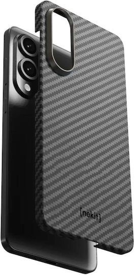 Nekit Задна корица Aramid Fiber 1мм Черен (Galaxy S25 Edge)