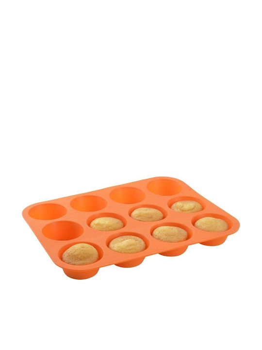 Orion Non-stick Silicone Cupcakes & Muffins Baking Pan 32.5x25x3cm 12pcs