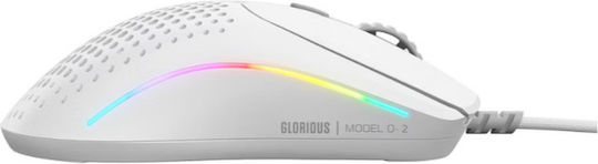 Glorious PC Gaming Race O 2 Mini RGB Gaming Gaming Maus 26000 DPI Weiß