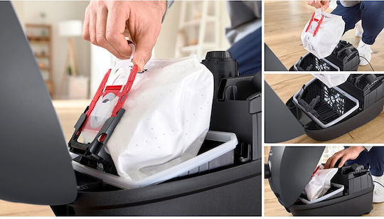 Bosch BGL41GR3H Ηλεκτρική Σκούπα 600W με Σακούλα 4lt Γκρι
