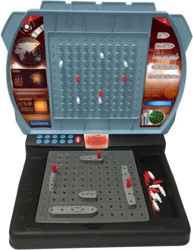 Настолна игра Ηλεκτρονική Ναυμαχία за 2 играчи 6+ години Lexibook