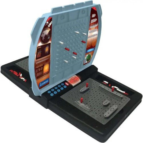Настолна игра Ηλεκτρονική Ναυμαχία за 2 играчи 6+ години Lexibook