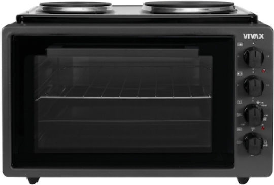 Vivax MO-4201 Cuptor electric 42lt cu 2 arzatoare si aer Negru