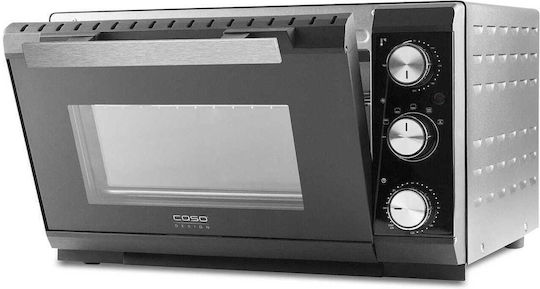 Caso TO20 Cuptor electric 20lt Fara arzatoare cu aer Negru