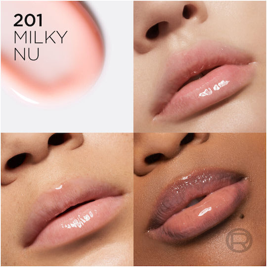 L'Oreal Paris Paradise Plump Ambition Лип Глос 201 Milky Nu 5мл