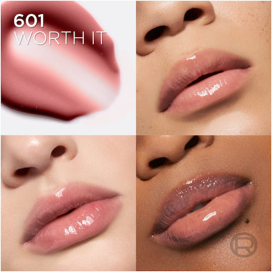 L'Oreal Paris Paradise Plump Ambition Lip Gloss 601 Worth It 5ml