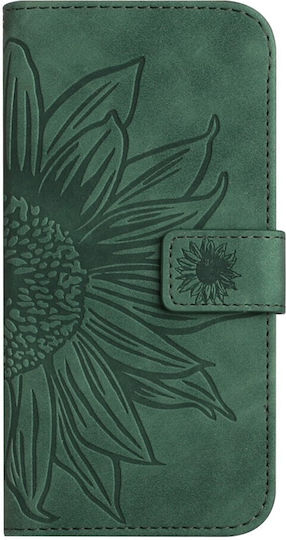 Sun Flower Wallet Πράσινο (TCL 60R 5G)