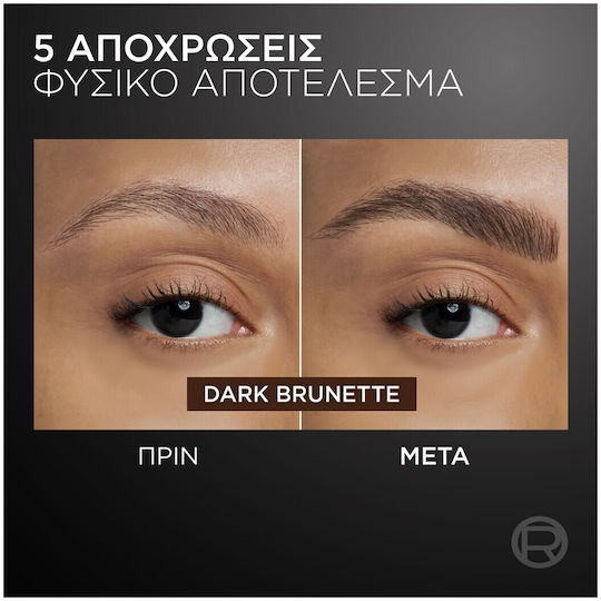 L'Oreal Paris Infaillible Faux Brow Waterproof Eyebrow Pen Dark Brunette 1ml