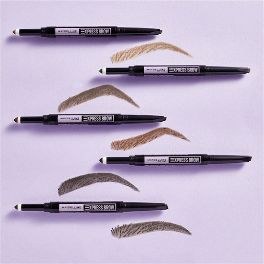 Maybelline Express Brow Satin Duo Молив за Вежди Black Brown