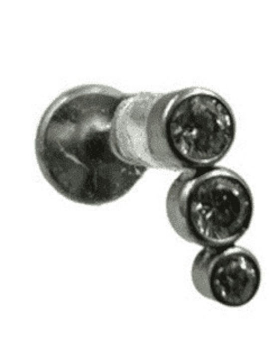 Asimi Body Piercing Σκουλαρίki Piercing από Τитан Ασημί