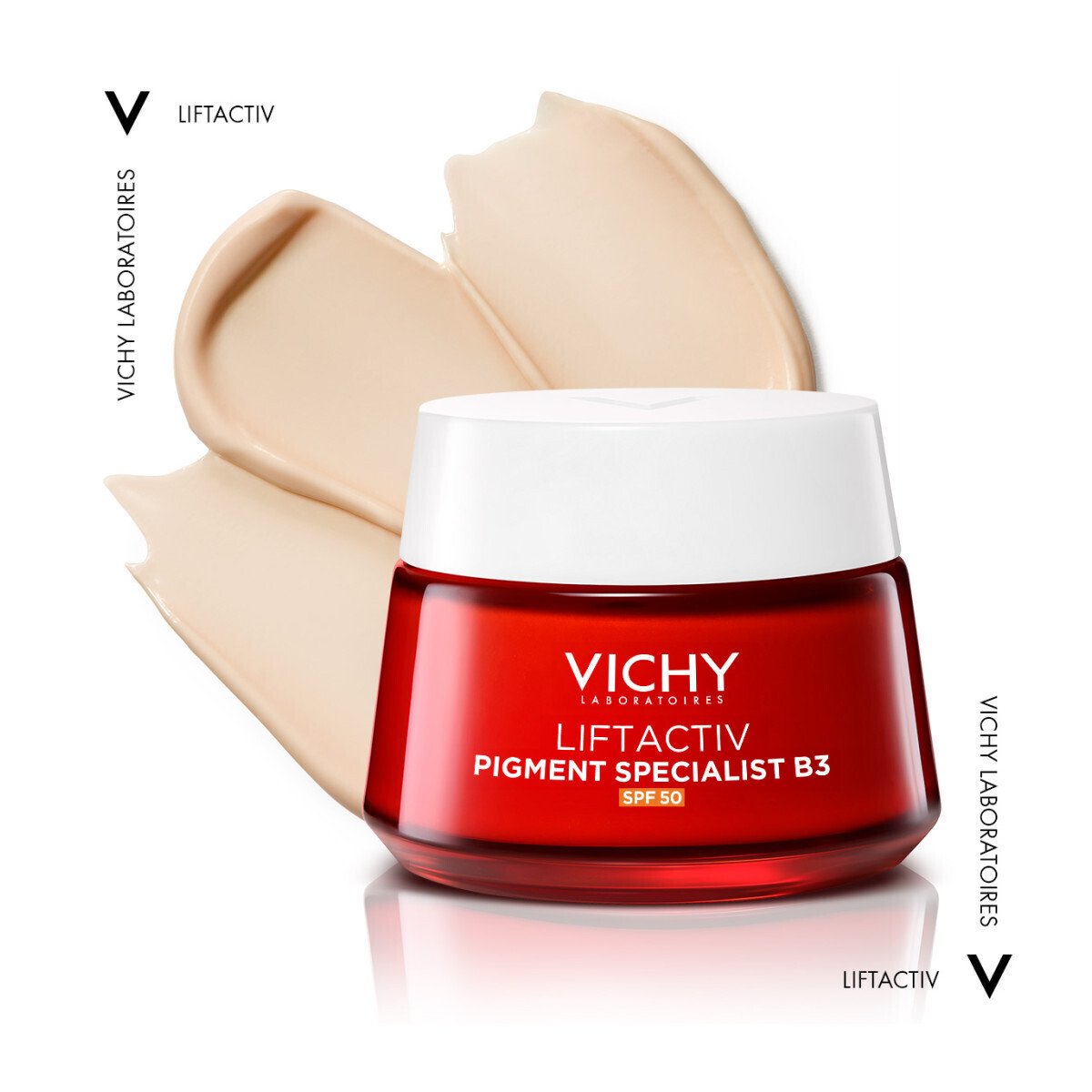 Vichy Liftactiv B3 Anti-Dark Spots 48ωρη Κρέμα Προσώπου Ημέρας με SPF50 για Ενυδάτωση, Αντιγήρανση & Πανάδες με Υαλουρονικό Οξύ & Νιασιναμίδη 50ml