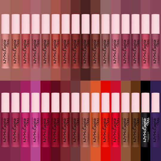 NYX Professional Makeup Υγρό Κραγιόν Matte 02 Turn-On 4ml