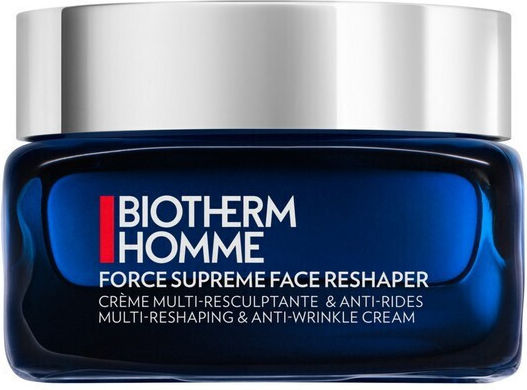 Biotherm Homme Force Supreme Face Reshaper Ανδρική Κρέμα Προσώπου Ημέρας για Ενυδάτωση & Αντιγήρανση 50ml