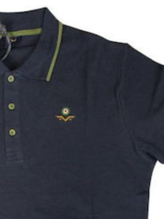 Polo Short Sleeve Blouse Blue