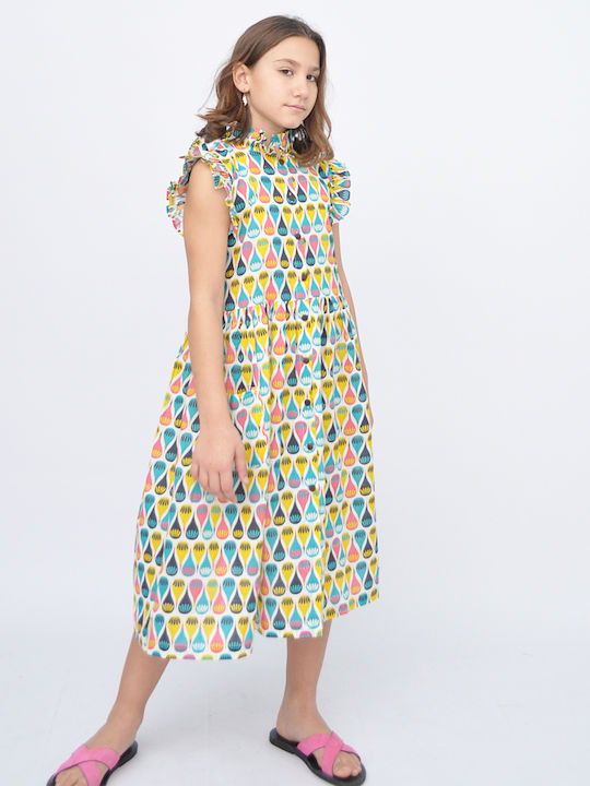 Rochie pentru Copii Mâneca scurta Multicolour