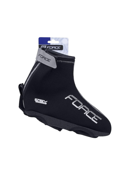 Force Neoprene Easy Καλύμματα Παπουτσιών Ποδηλασίας Μαύρα