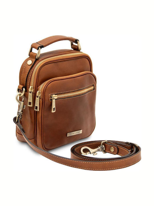 Paul Leather Men's Bag Shoulder / Crossbody Natural