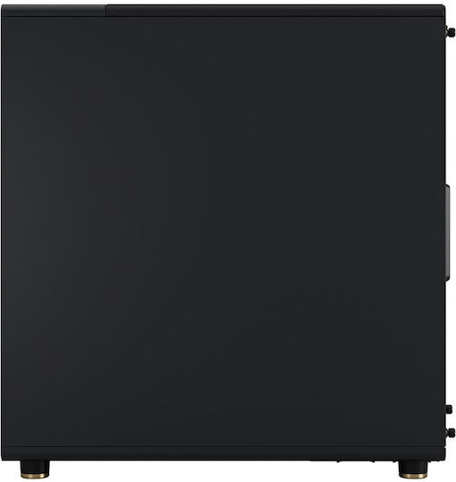 Fractal Design North Gaming Midi Tower Computer Case with Side Window Charcoal Black TGD