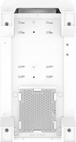 Montech AIR 100 ARGB Gaming Mini Tower Computer Case with Side Window White