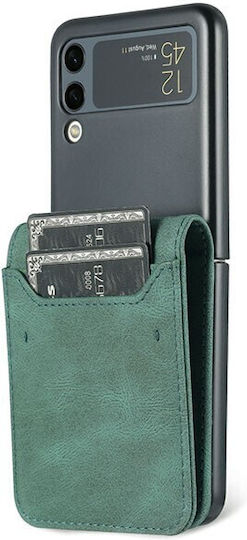 Dream Wallet Synthetic Leather Green (Galaxy Z Flip4)